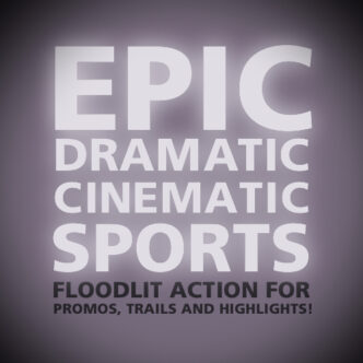 Epic Dramatic Cinematic Sports Back Cover