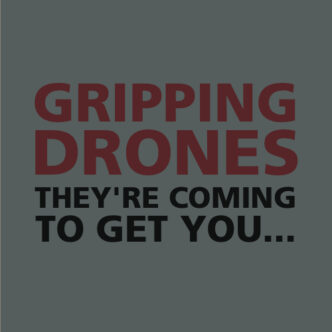 Gripping Drones Back Cover